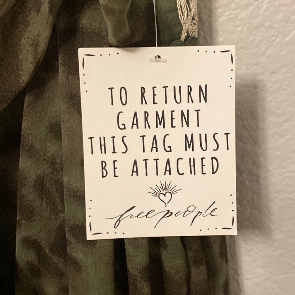 Free People Manarola Maxi Dress in Green - Medium - Picture 9 of 12